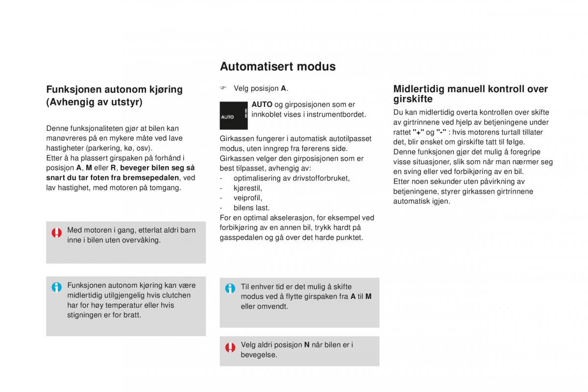 Citroen DS3 bruksanvisningen / page 112