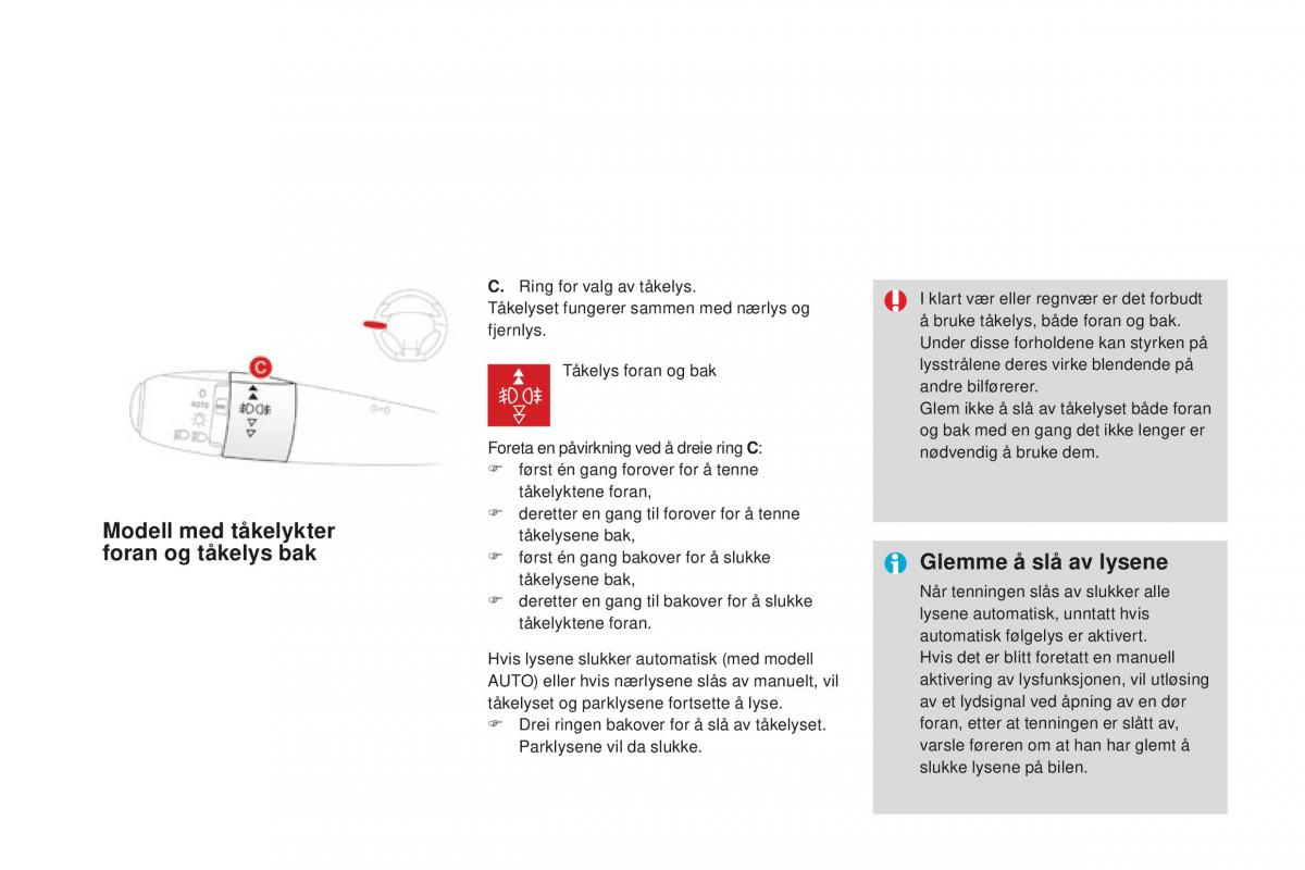 Citroen DS3 bruksanvisningen / page 136