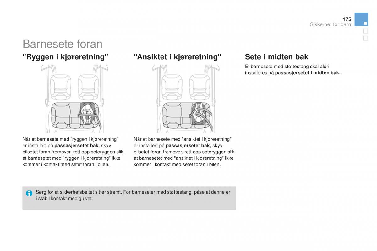 Citroen DS3 bruksanvisningen / page 177