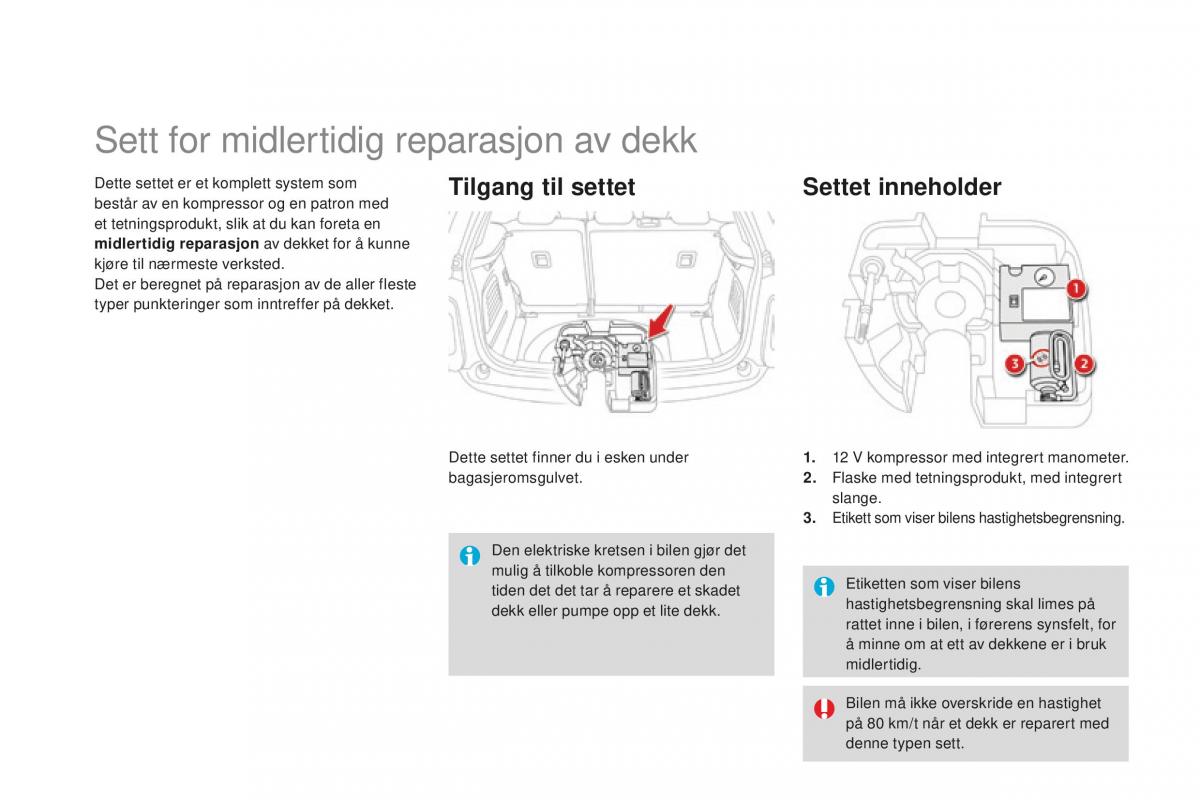 Citroen DS3 bruksanvisningen / page 204