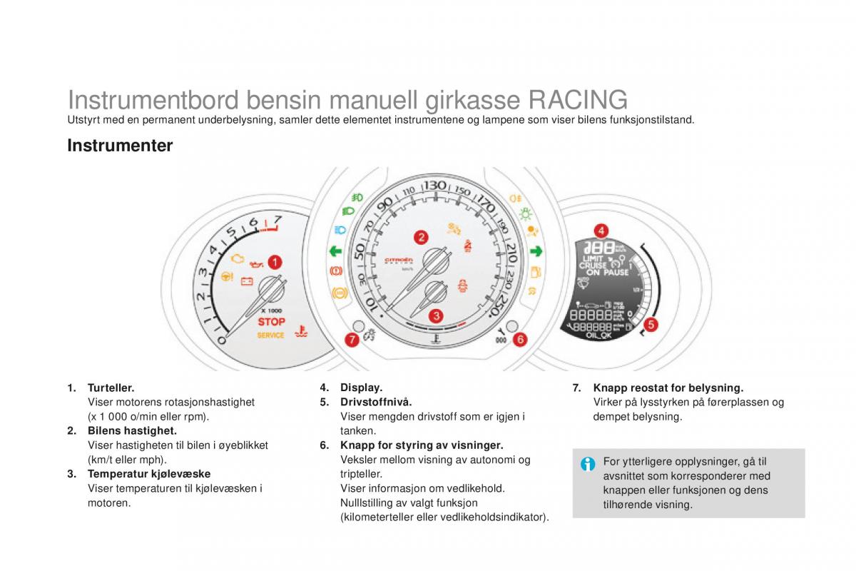 Citroen DS3 bruksanvisningen / page 22