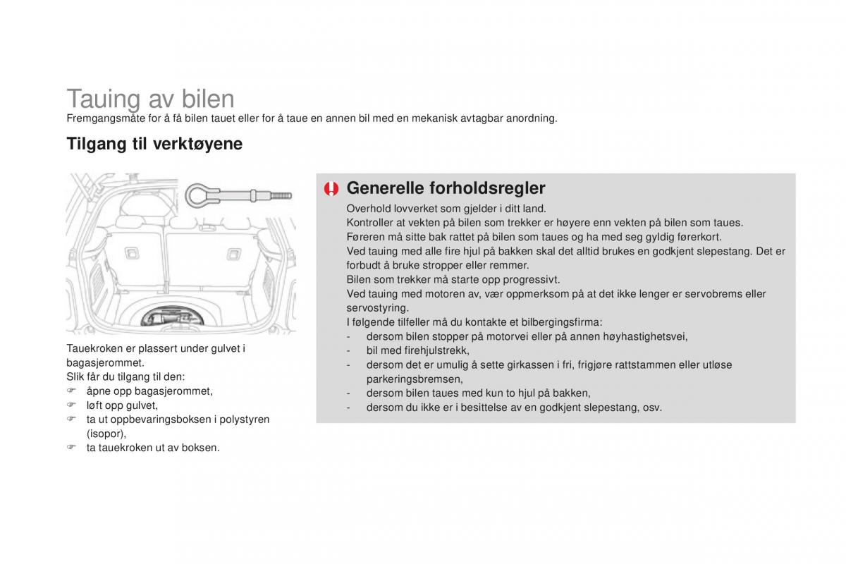 Citroen DS3 bruksanvisningen / page 238