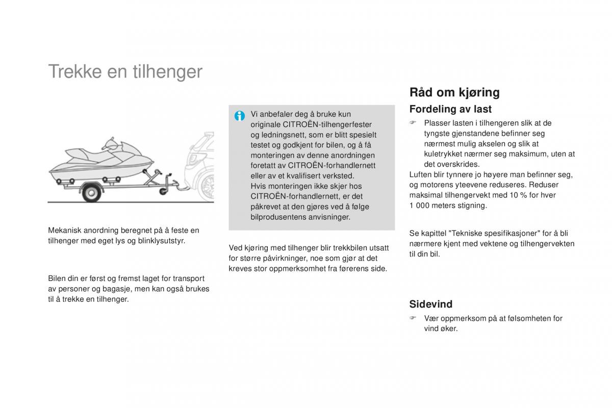 Citroen DS3 bruksanvisningen / page 240