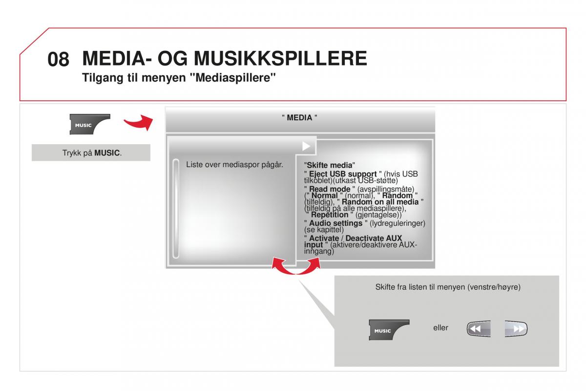 Citroen DS3 bruksanvisningen / page 318