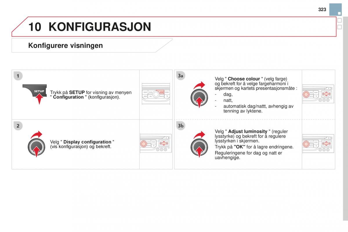 Citroen DS3 bruksanvisningen / page 325