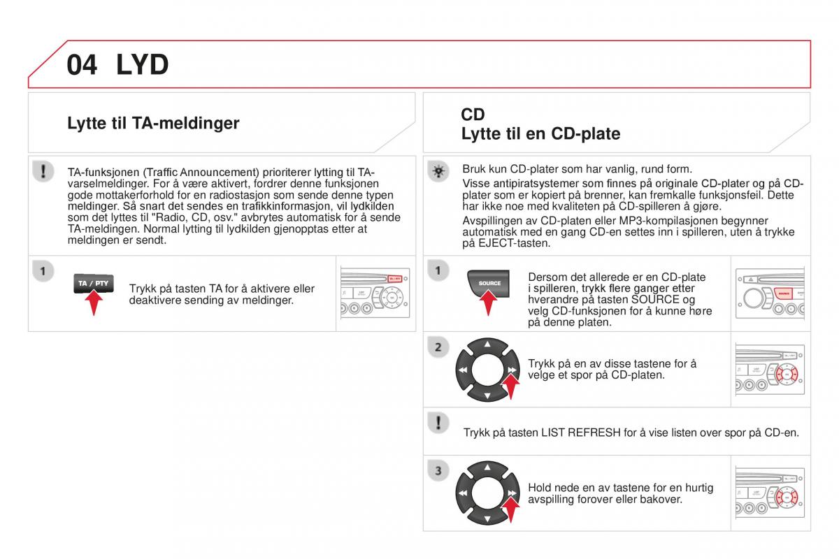 Citroen DS3 bruksanvisningen / page 342