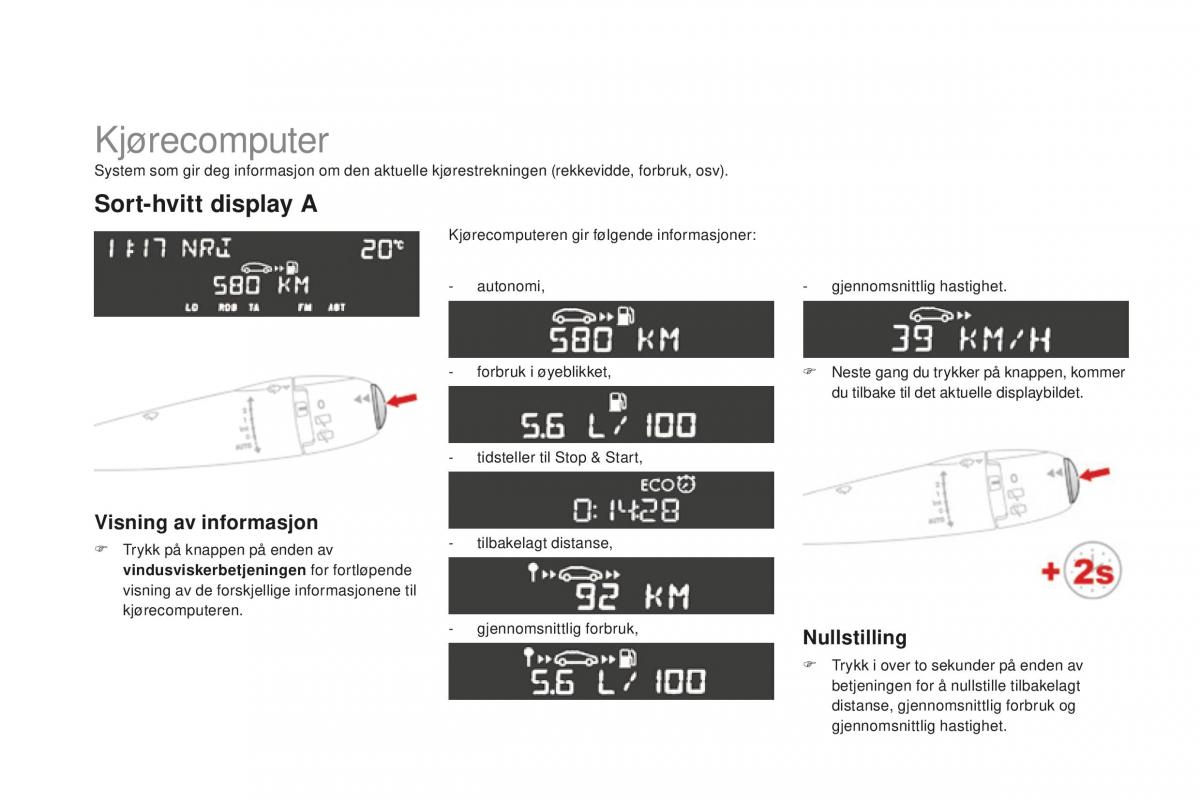 Citroen DS3 bruksanvisningen / page 44