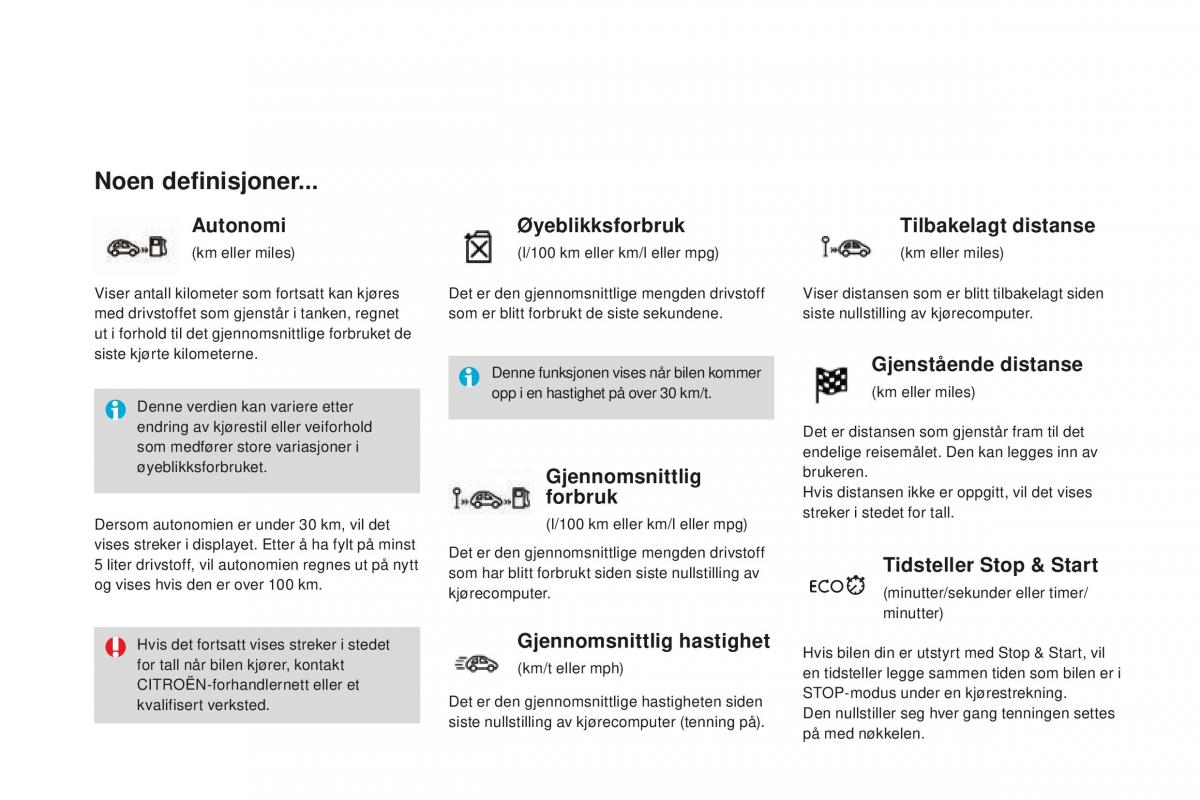 Citroen DS3 bruksanvisningen / page 46