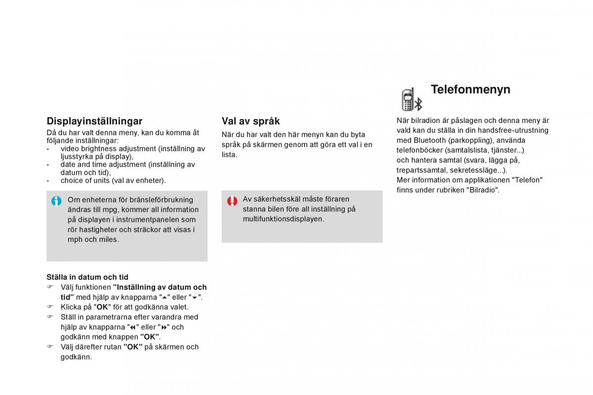 Citroen DS3 instruktionsbok / page 56