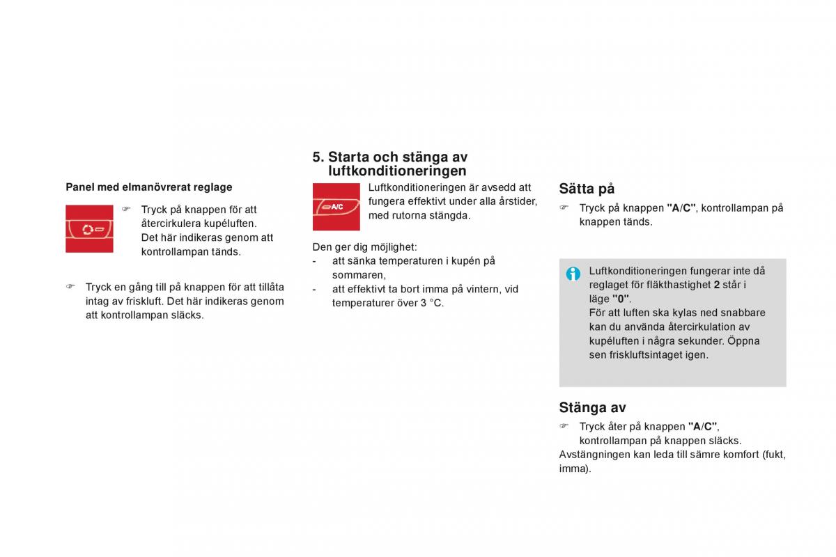 Citroen DS3 instruktionsbok / page 90