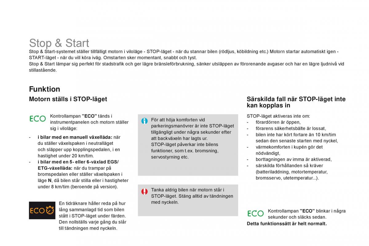 Citroen DS3 instruktionsbok / page 120