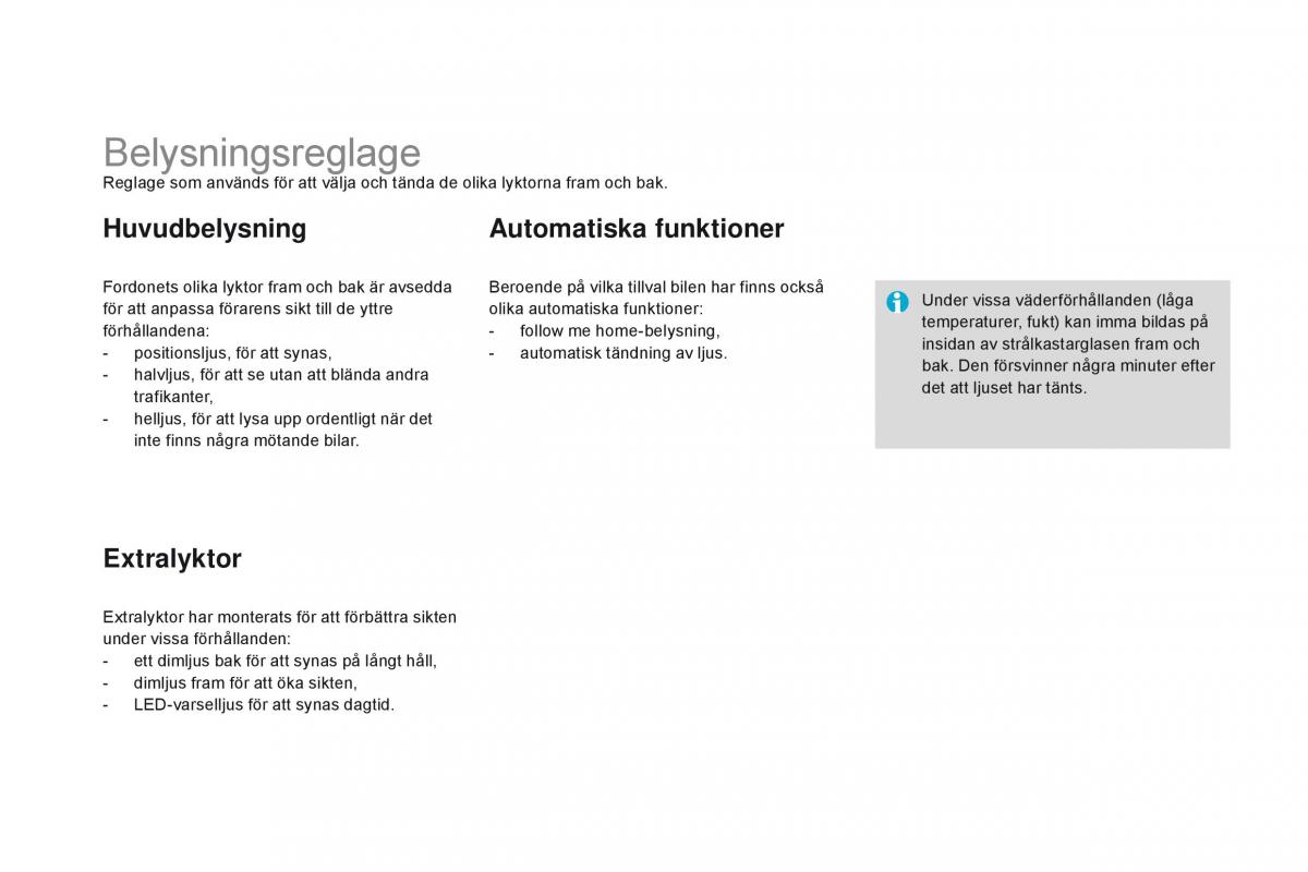 Citroen DS3 instruktionsbok / page 134