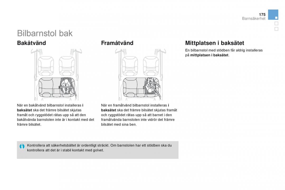 Citroen DS3 instruktionsbok / page 177