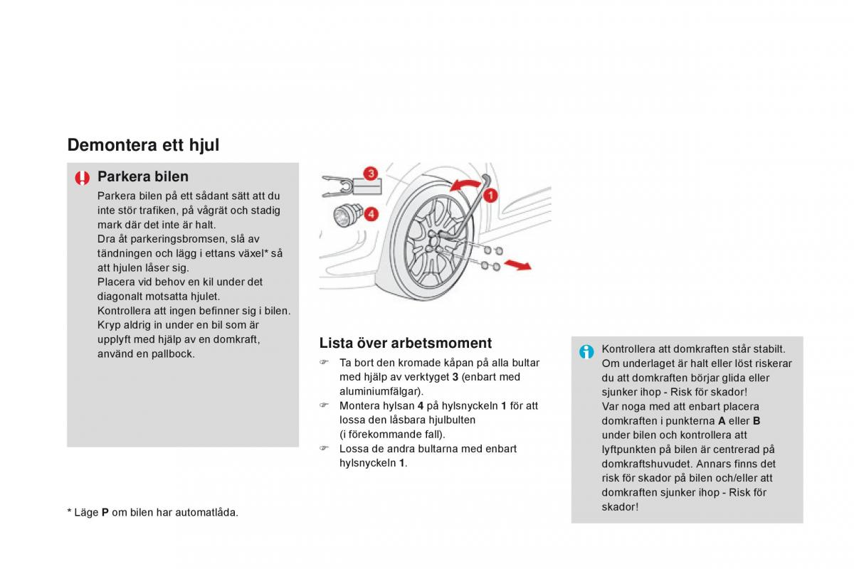 Citroen DS3 instruktionsbok / page 212