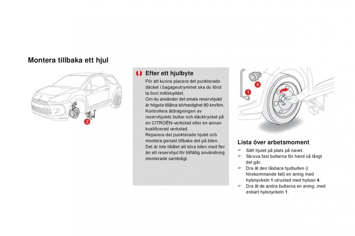 Citroen DS3 instruktionsbok / page 214