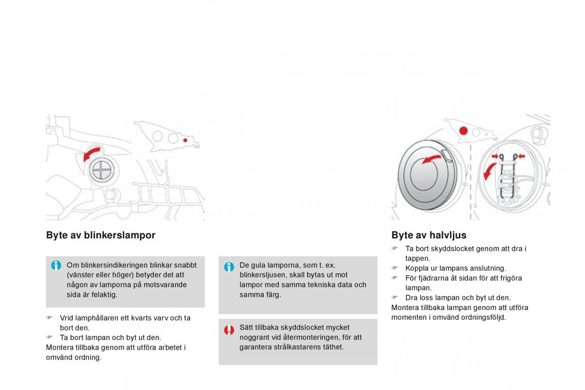 Citroen DS3 instruktionsbok / page 218