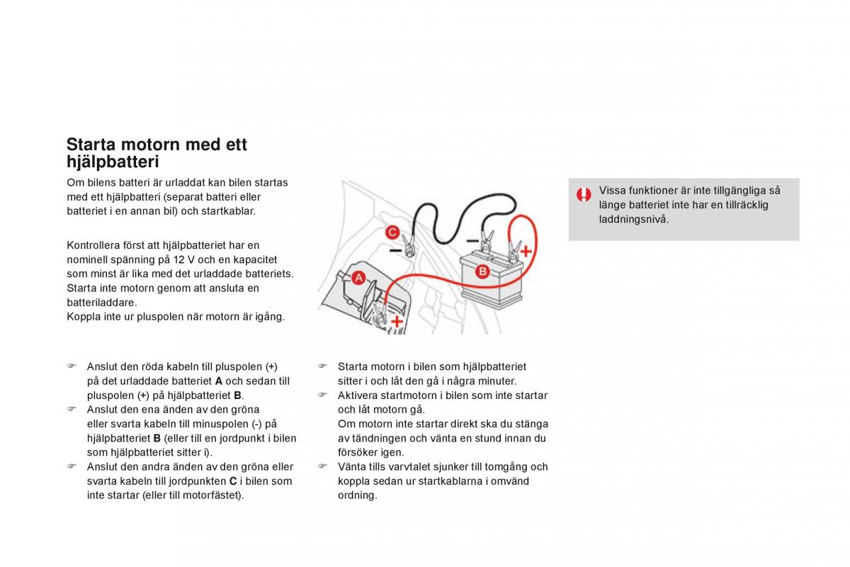 Citroen DS3 instruktionsbok / page 234