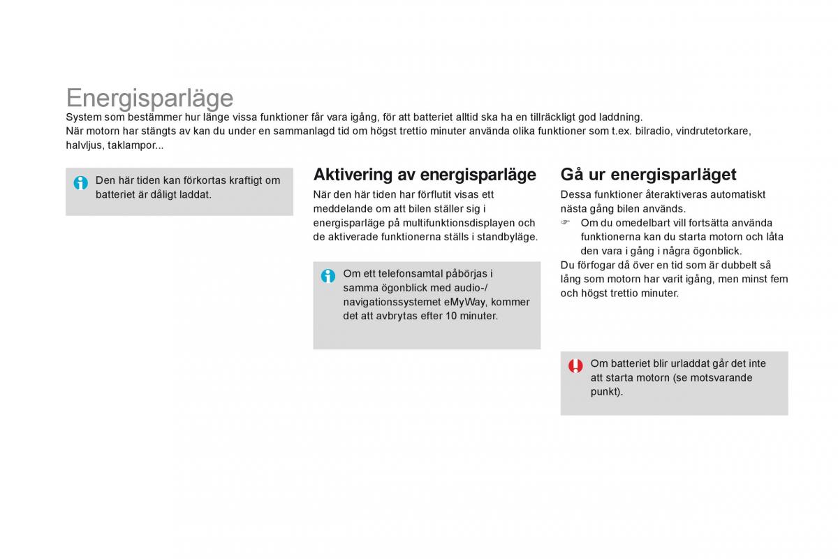 Citroen DS3 instruktionsbok / page 236