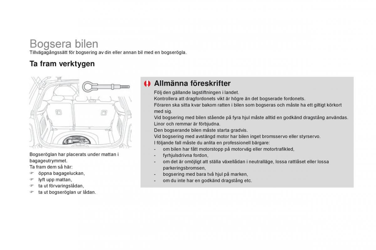 Citroen DS3 instruktionsbok / page 238