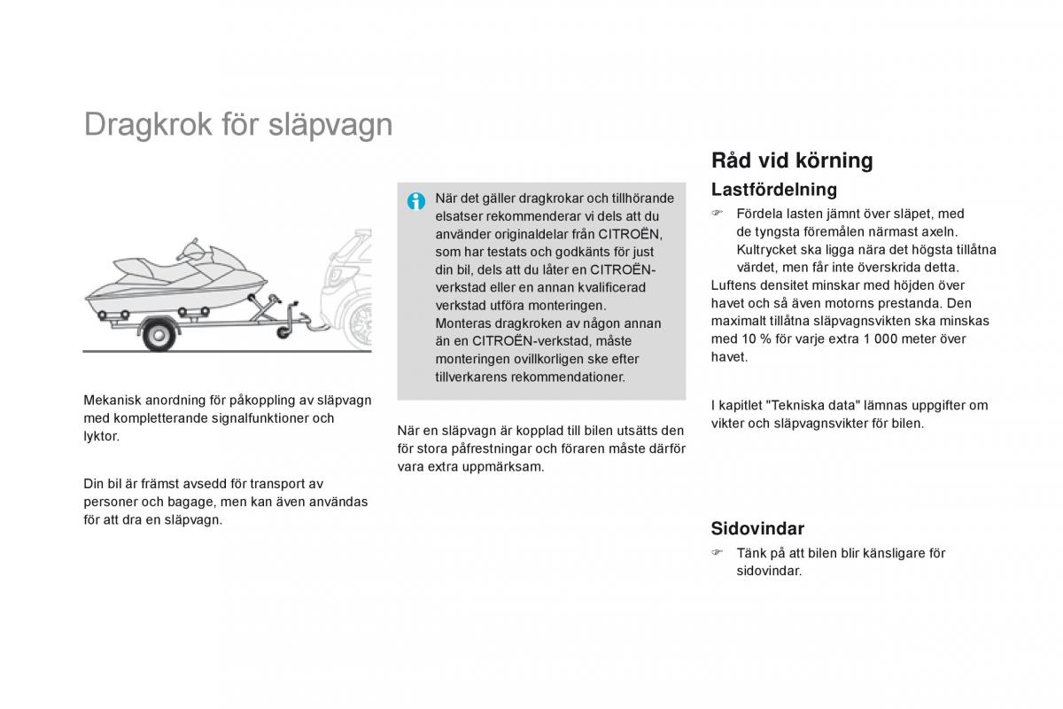 Citroen DS3 instruktionsbok / page 240