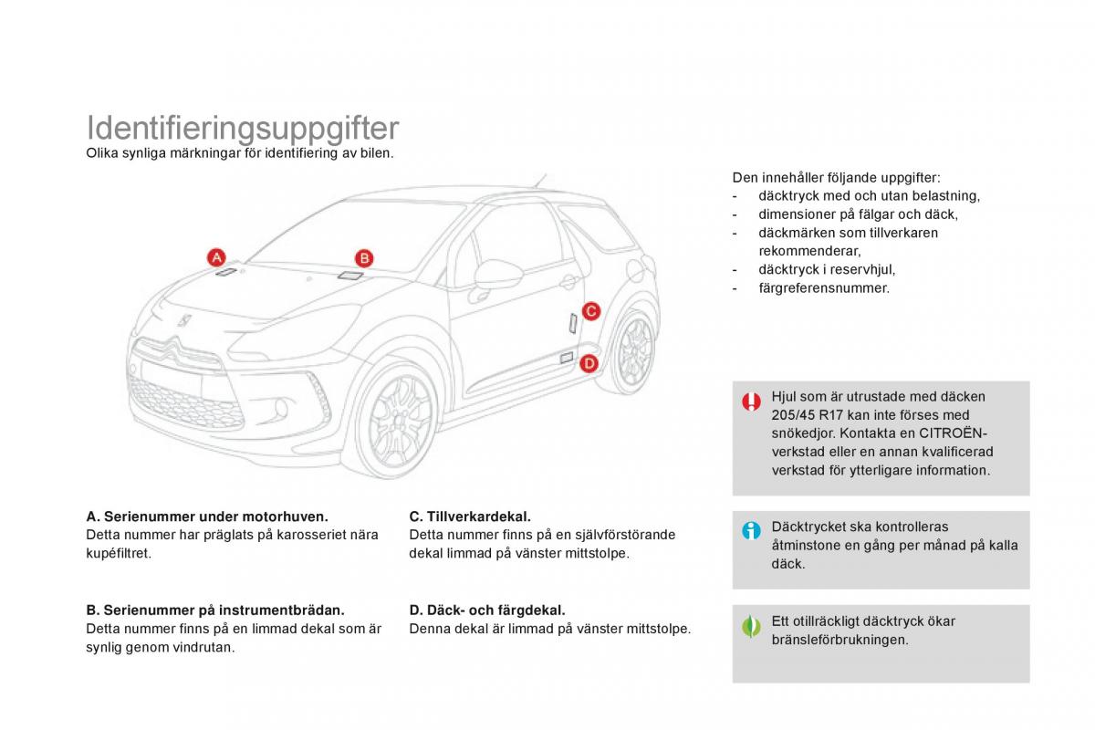 Citroen DS3 instruktionsbok / page 276