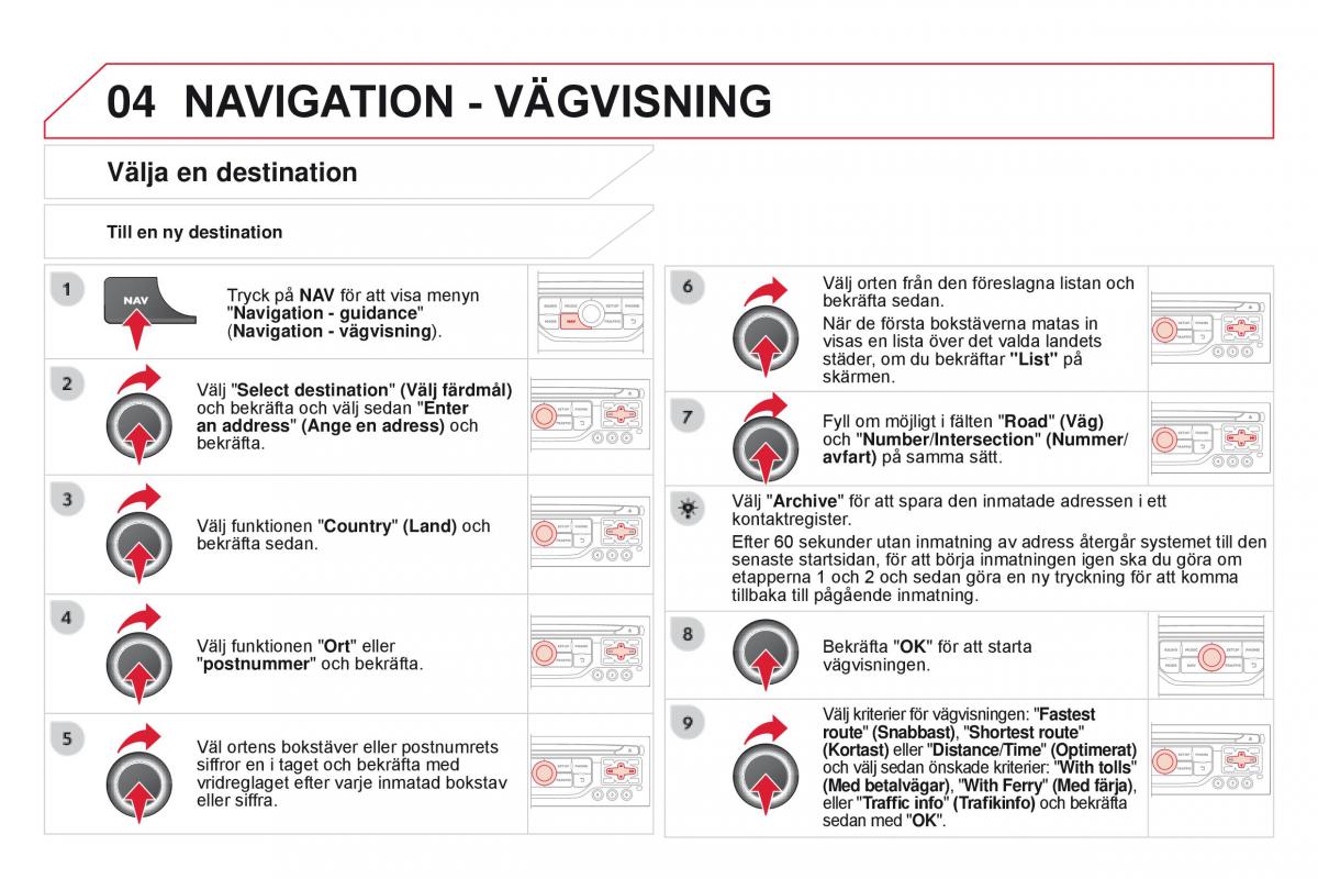 Citroen DS3 instruktionsbok / page 290