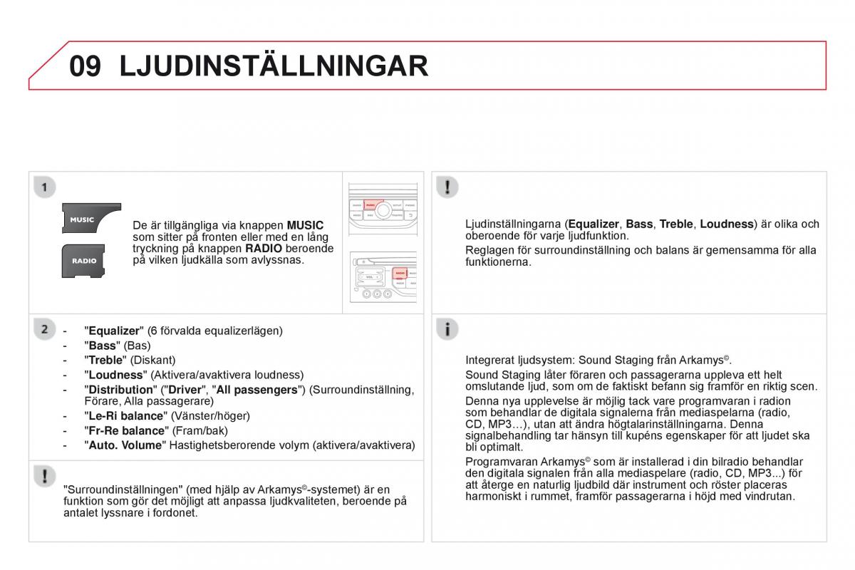 Citroen DS3 instruktionsbok / page 324