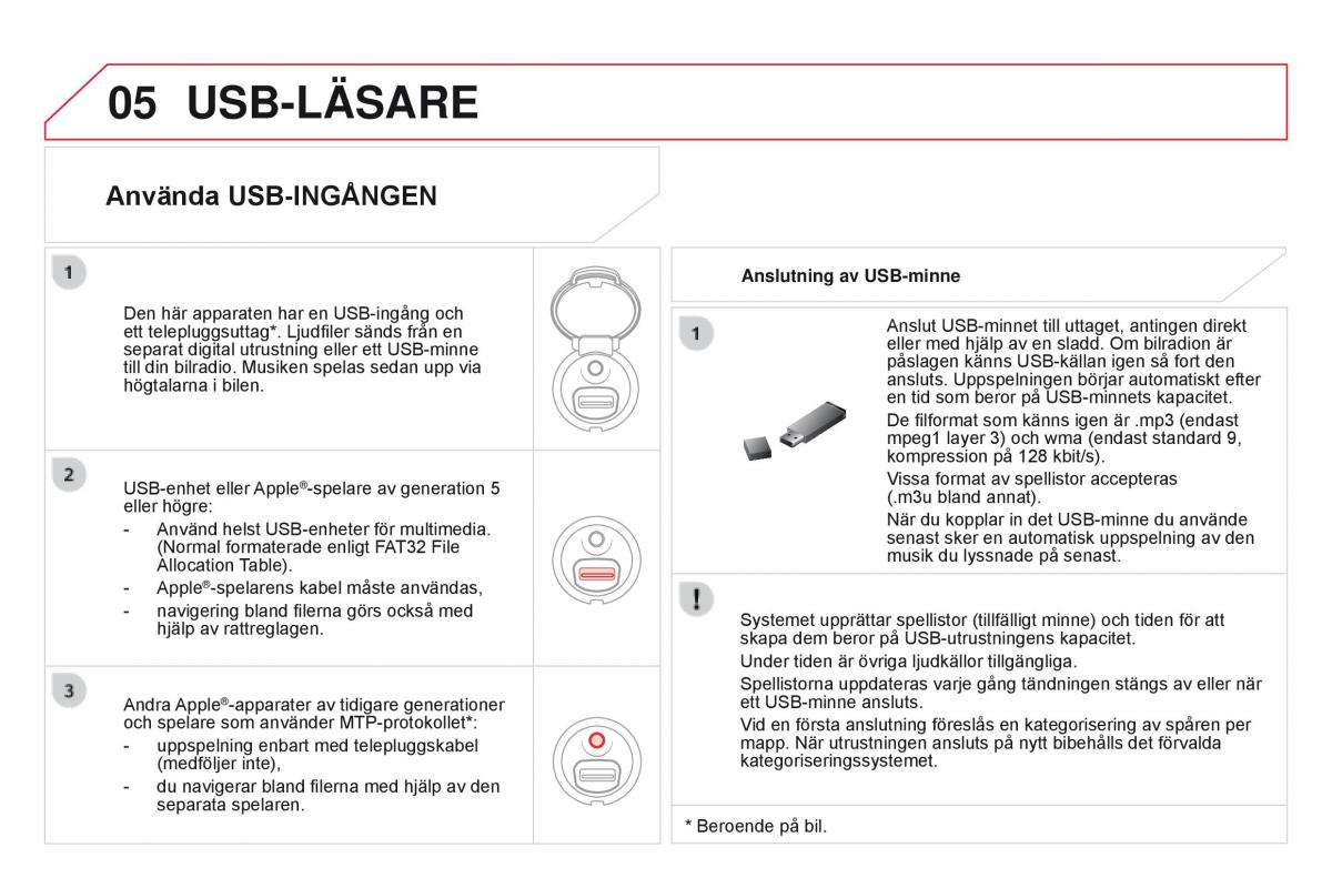 Citroen DS3 instruktionsbok / page 344