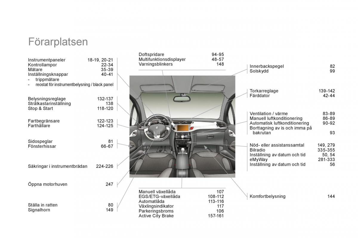 Citroen DS3 instruktionsbok / page 362