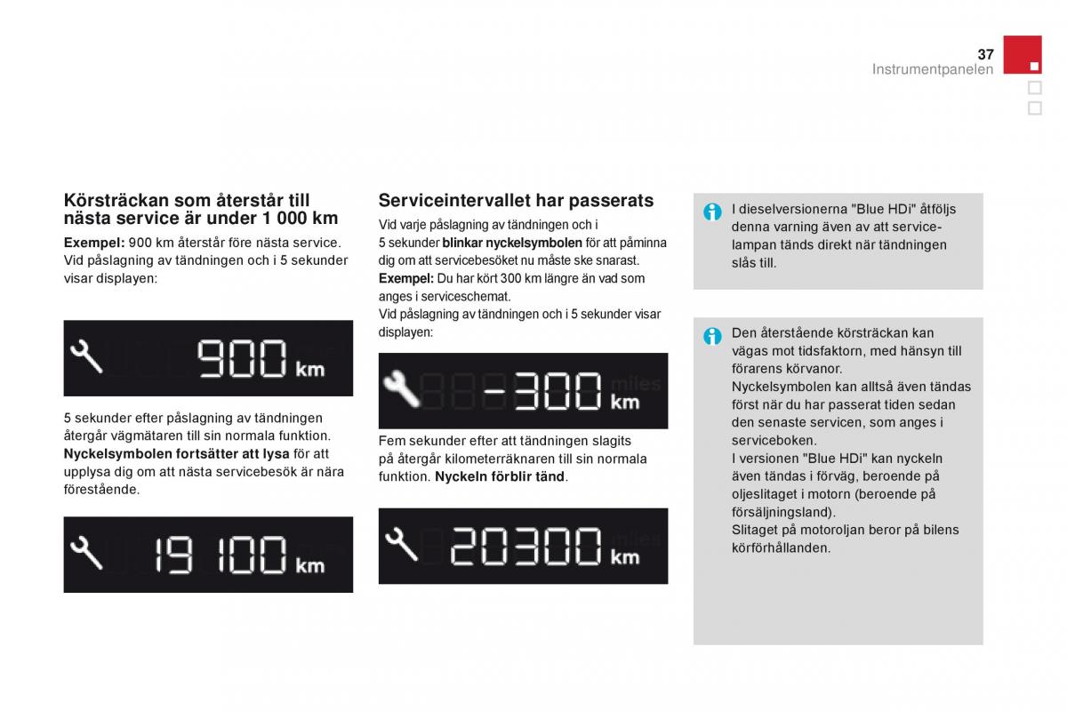 Citroen DS3 instruktionsbok / page 39