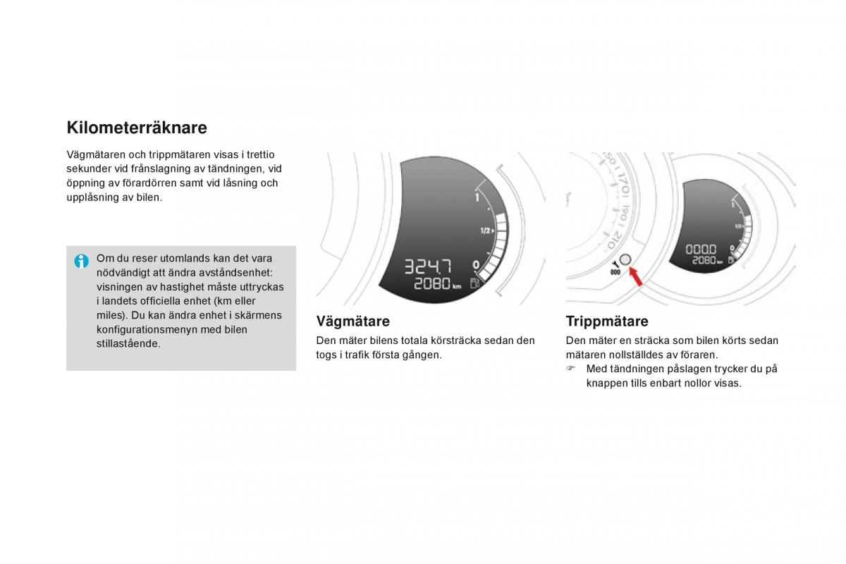 Citroen DS3 instruktionsbok / page 42