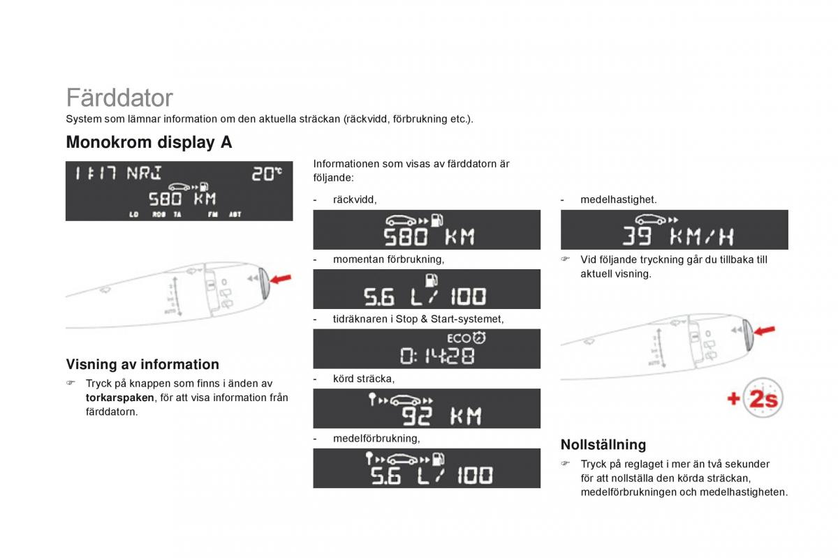 Citroen DS3 instruktionsbok / page 44