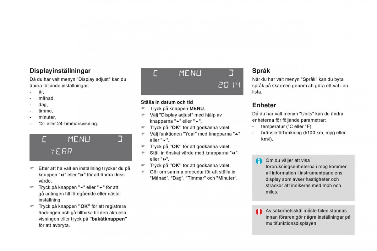 Citroen DS3 instruktionsbok / page 52