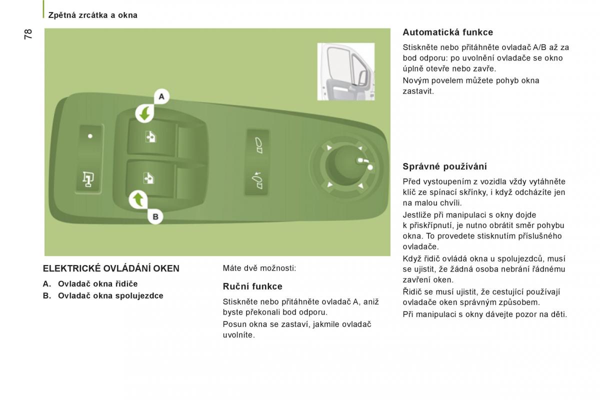 Citroen Jumper II 2 navod k obsludze / page 80