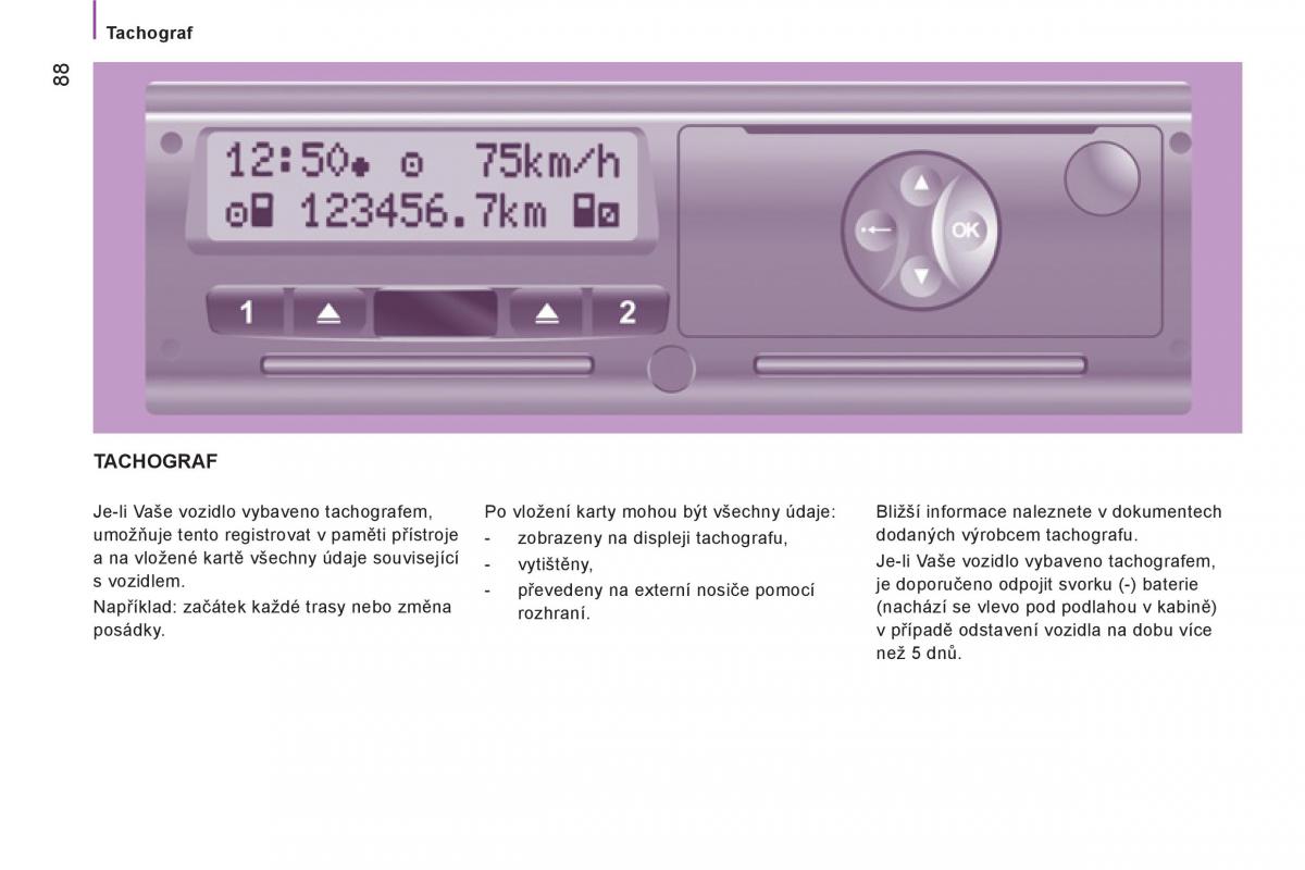 Citroen Jumper II 2 navod k obsludze / page 90