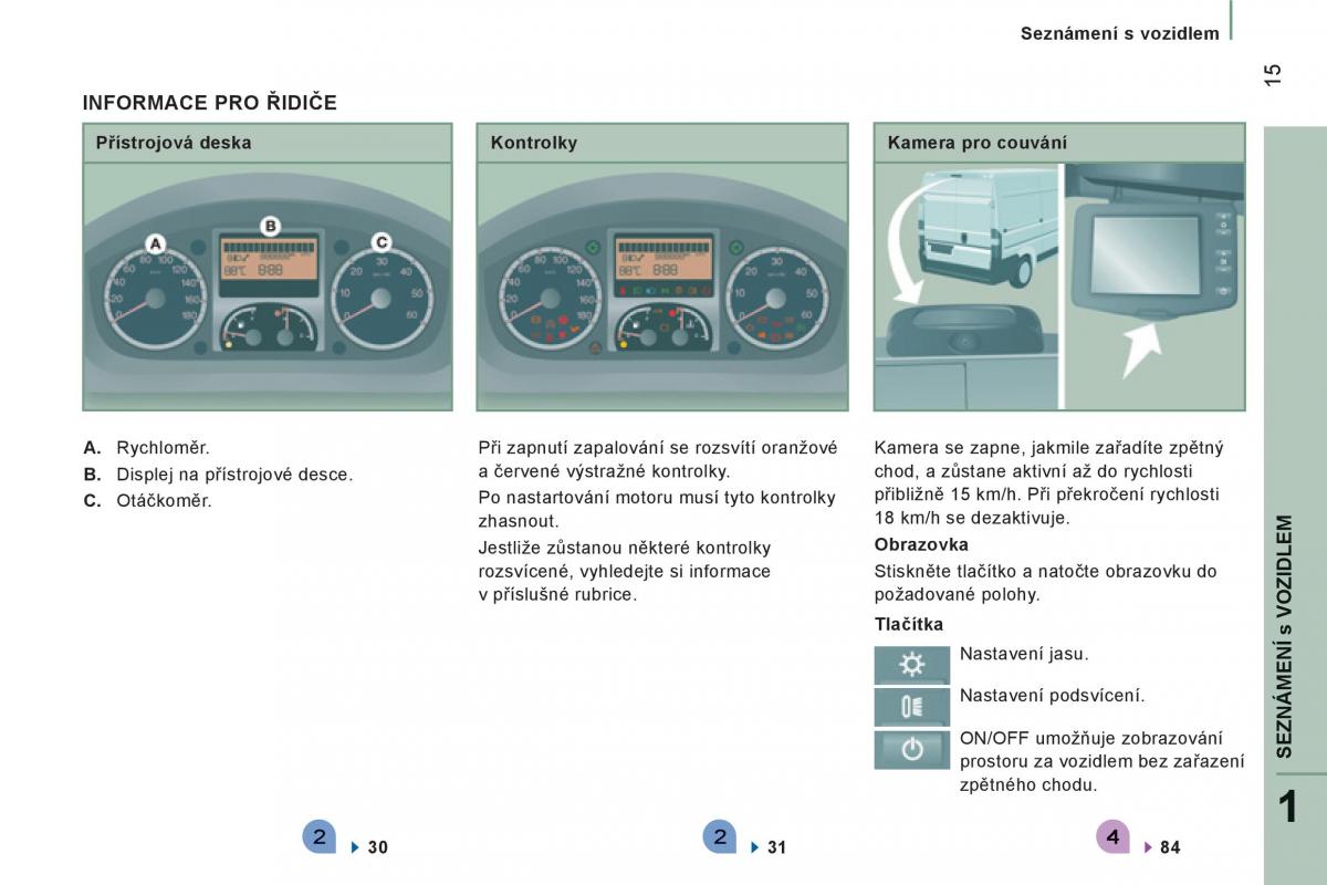 Citroen Jumper II 2 navod k obsludze / page 17