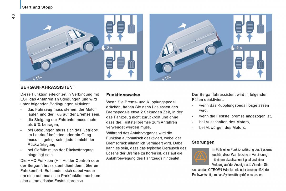 Citroen Jumper II 2 Handbuch / page 44