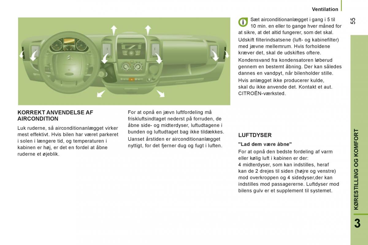 Citroen Jumper II 2 Bilens instruktionsbog / page 57