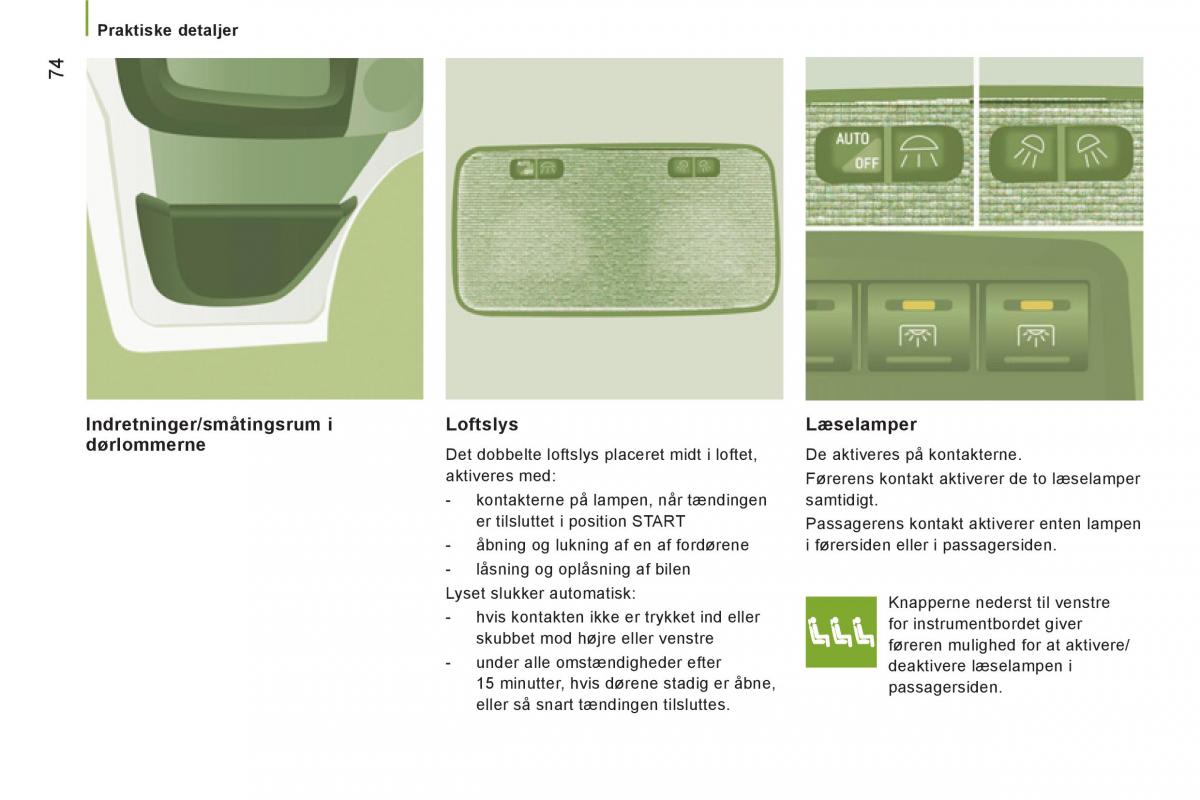 Citroen Jumper II 2 Bilens instruktionsbog / page 76