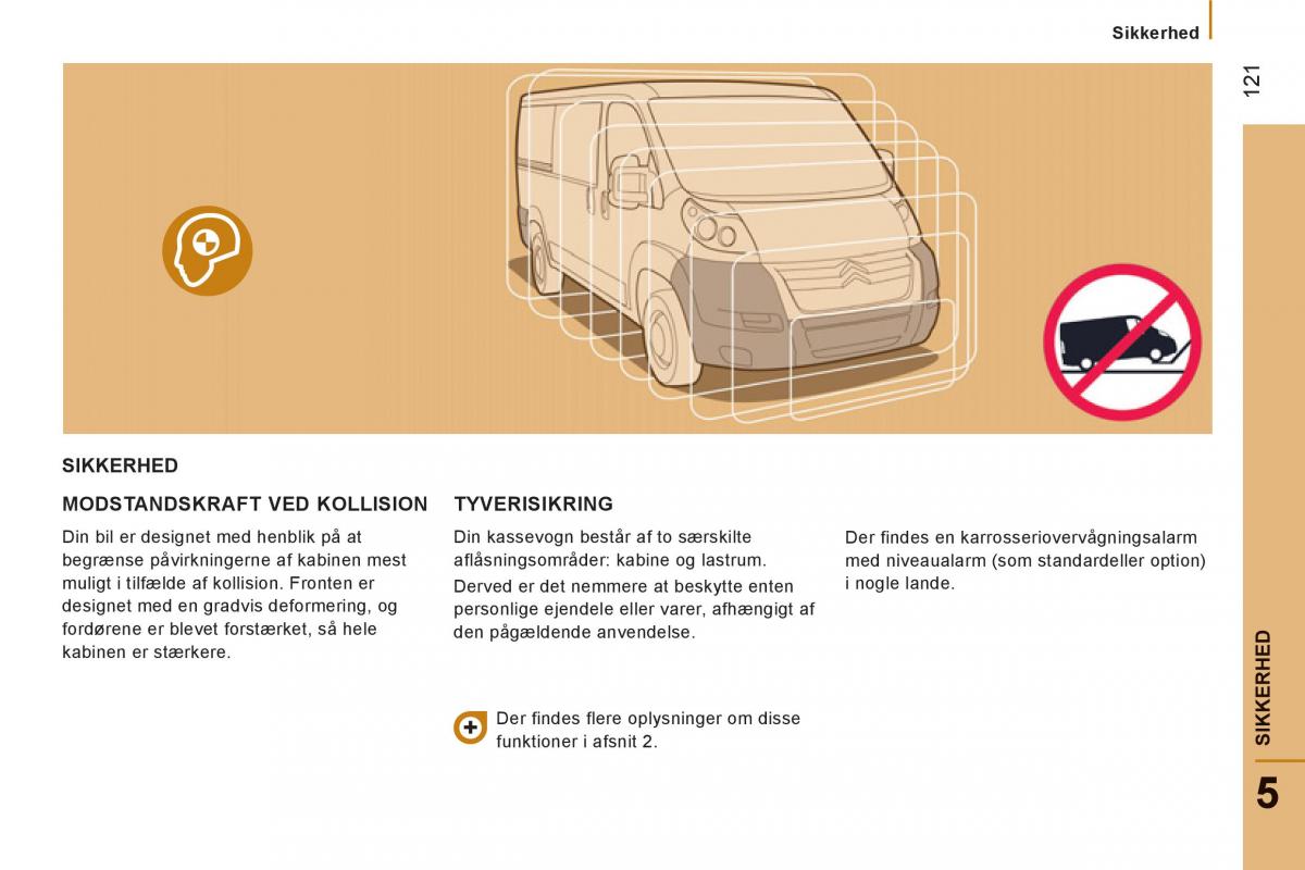 Citroen Jumper II 2 Bilens instruktionsbog / page 123