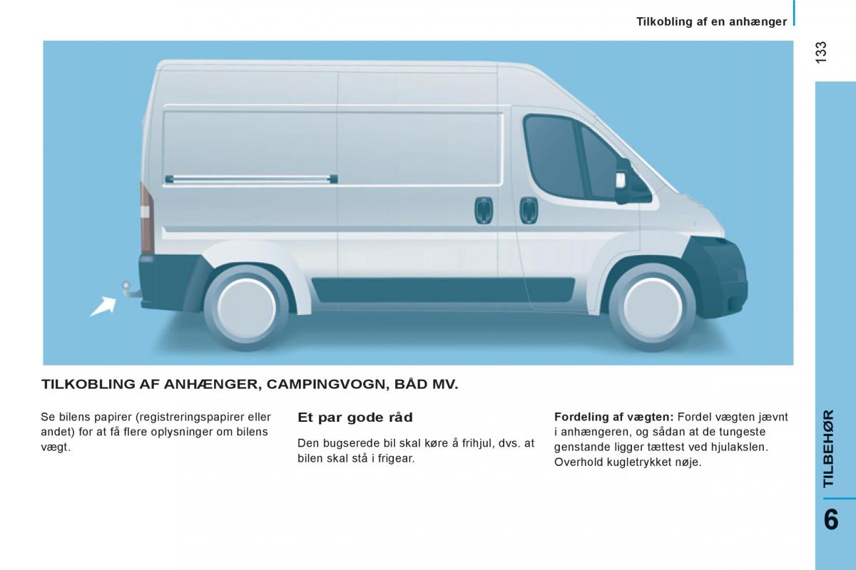 Citroen Jumper II 2 Bilens instruktionsbog / page 135