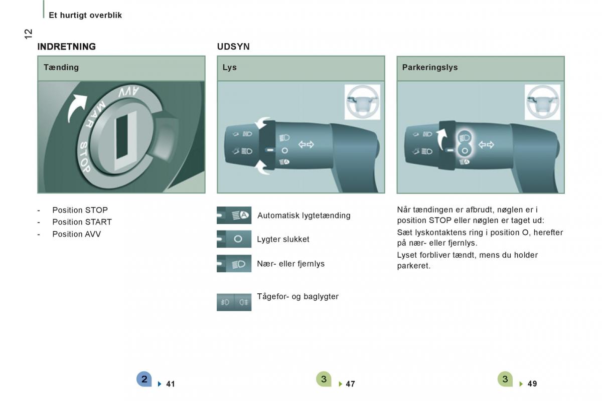 Citroen Jumper II 2 Bilens instruktionsbog / page 14