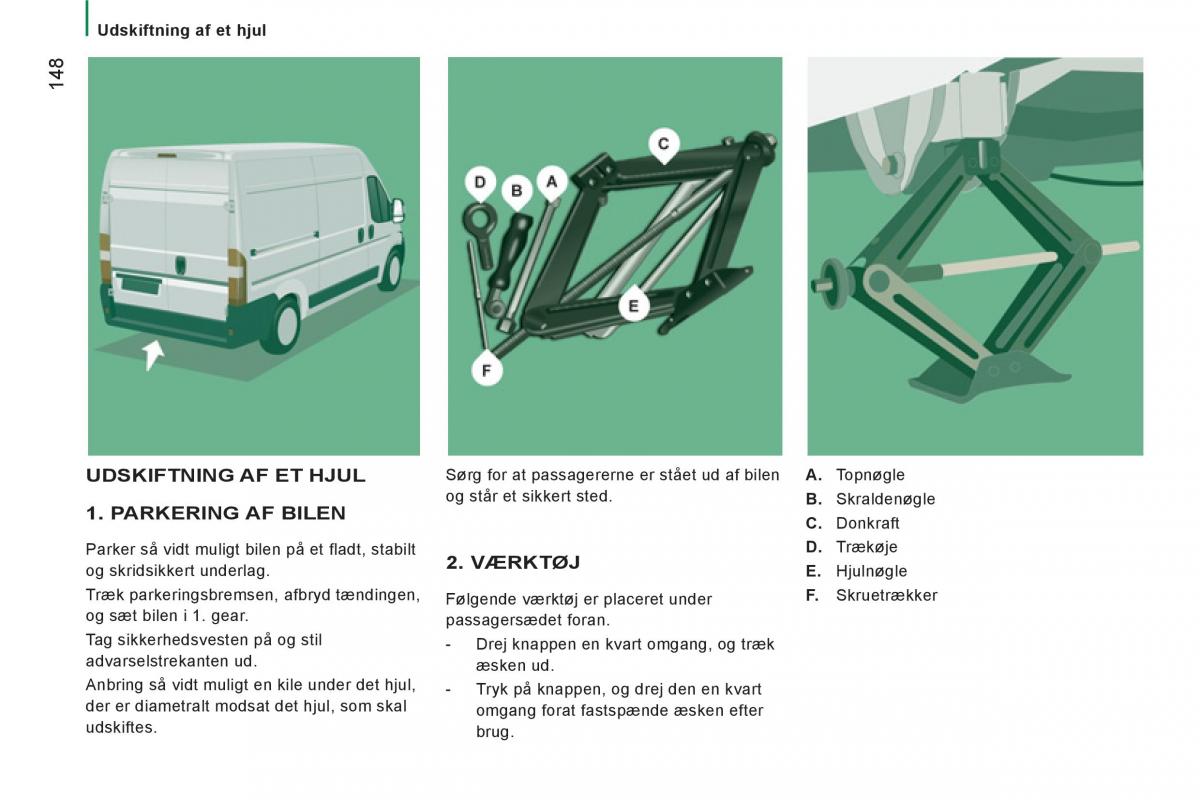 Citroen Jumper II 2 Bilens instruktionsbog / page 150