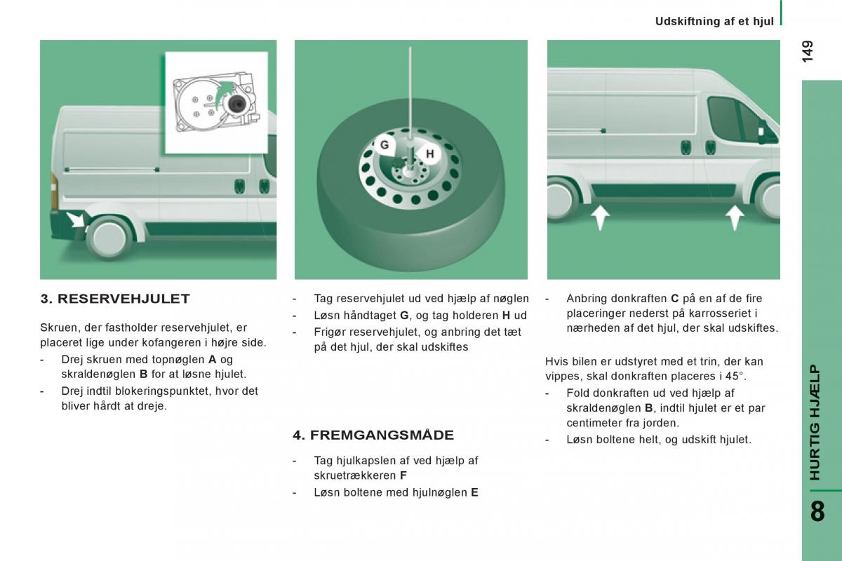 Citroen Jumper II 2 Bilens instruktionsbog / page 151