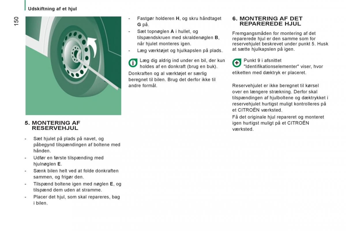 Citroen Jumper II 2 Bilens instruktionsbog / page 152