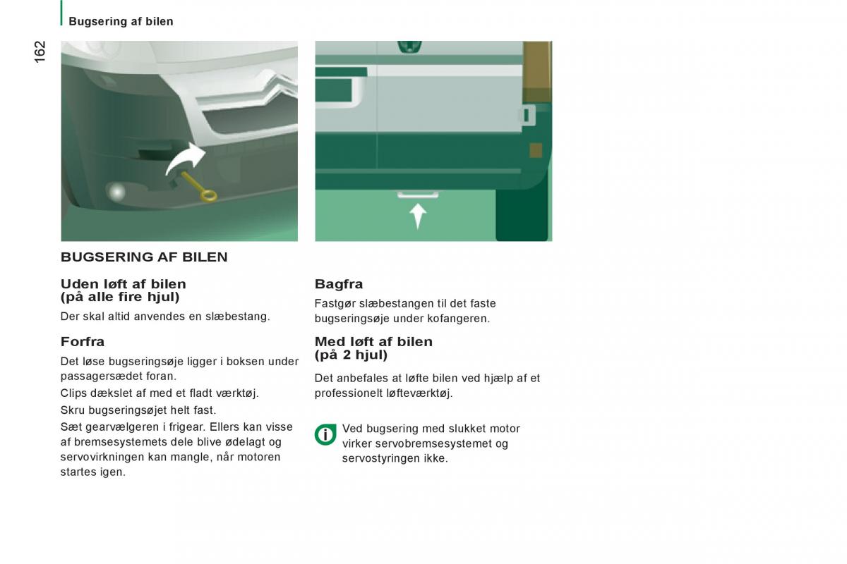 Citroen Jumper II 2 Bilens instruktionsbog / page 164