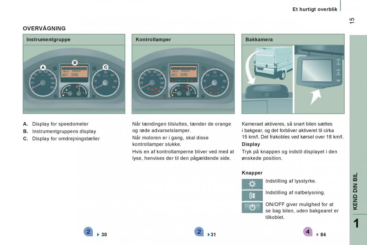 Citroen Jumper II 2 Bilens instruktionsbog / page 17