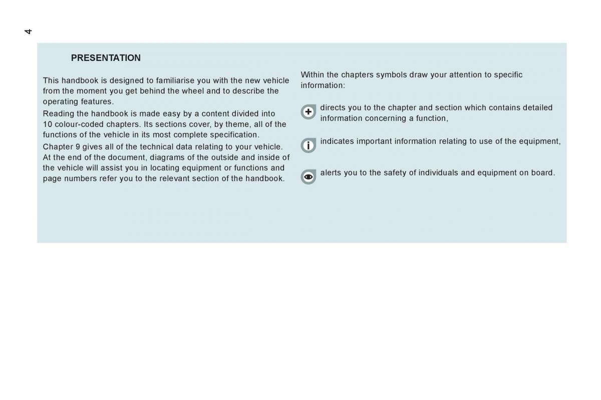 Citroen Jumper II 2 owners manual / page 6