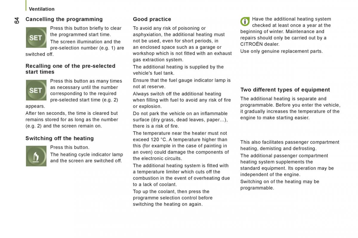 Citroen Jumper II 2 owners manual / page 66