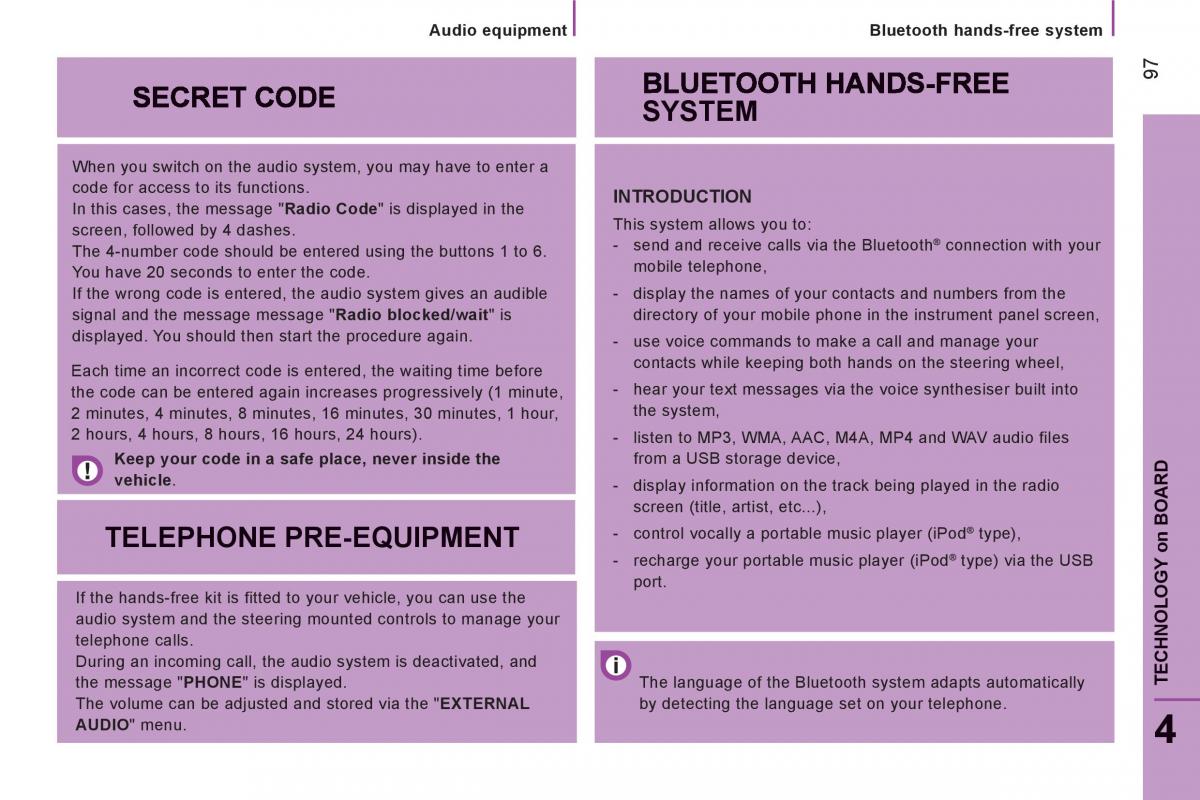 Citroen Jumper II 2 owners manual / page 99